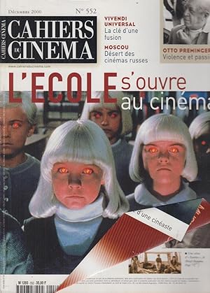 Seller image for Cahiers du cinma n 552, dcembre 2000 for sale by PRISCA