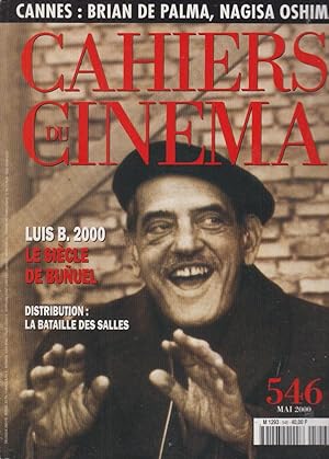 Image du vendeur pour Cahiers du cinma n 546, mai 2000 mis en vente par PRISCA