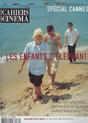 Immagine del venditore per Cahiers du cinma n 580, juin 2003 venduto da PRISCA