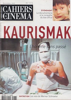 Image du vendeur pour Cahiers du cinma n 573, novembre 2002 mis en vente par PRISCA