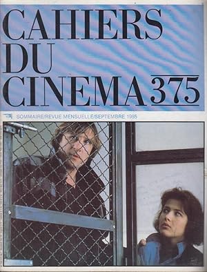 Image du vendeur pour Cahiers du cinma n 375, septembre 1985 mis en vente par PRISCA