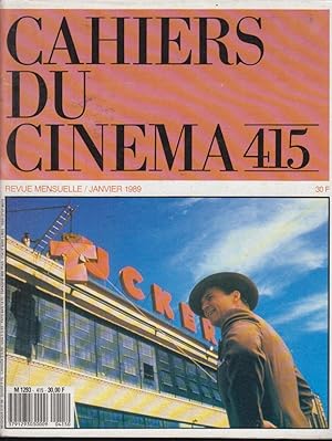 Seller image for Cahiers du cinma n 415, janvier 1989 for sale by PRISCA