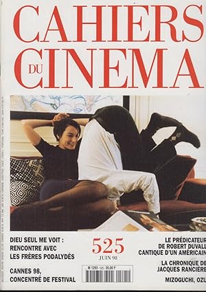 Imagen del vendedor de Cahiers du cinma n 525, juin 1998 a la venta por PRISCA