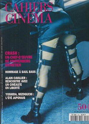 Seller image for Cahiers du cinma n 504, juillet / aot 1996 for sale by PRISCA