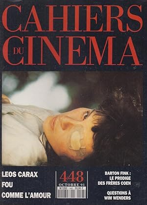 Seller image for Cahiers du cinma n 448, octobre 1991 for sale by PRISCA