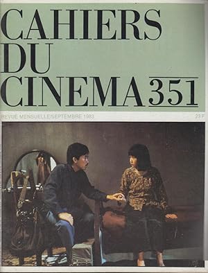 Bild des Verkufers fr Cahiers du cinma n 351, septembre 1983 zum Verkauf von PRISCA