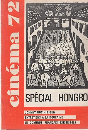 Bild des Verkufers fr Cinma 72 - N 165 - Avril 1972 - Spcial Cinma Hongrois zum Verkauf von PRISCA