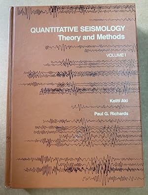 Seller image for Quantitative Seismology. Theory and Methods. Volume 1. for sale by Plurabelle Books Ltd