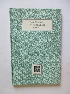 Seller image for The head of the bed (First Godine poetry chapbook series) for sale by GREENSLEEVES BOOKS