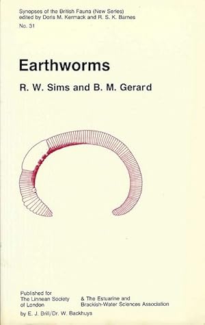 Earthworms. Synopsis of the British Fauna No.31