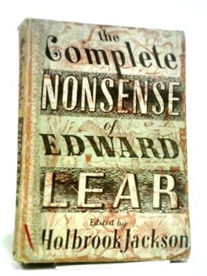 Seller image for The Complete Nonsense of Edward Lear for sale by World of Rare Books