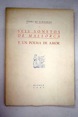 Bild des Verkufers fr Seis sonetos de Mallorca y Un poema de amor zum Verkauf von Libros Tobal