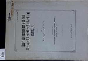 Bild des Verkufers fr Neue Beobachtungen aus dem Grenzgebiet zwischen Gotthard- und Aarmassiv. AA-3203. Separatabdruck aus "Beitrage zur geologischen Karte der Schweiz" neue Folge, 45. Lieferung 1914 zum Verkauf von Antiquariat Bookfarm