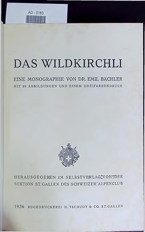 Seller image for DAS WILDKIRCHLI. AD-0183 for sale by Antiquariat Bookfarm