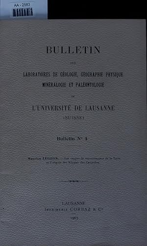 Bild des Verkufers fr Les nappes de recouvrement de la Tatra et l'origine des Klippes des Carpathes. zum Verkauf von Antiquariat Bookfarm