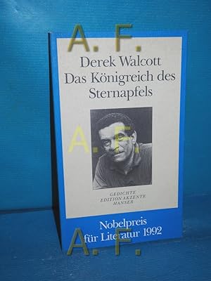 Bild des Verkufers fr Das Knigreich des Sternapfels : Gedichte. Mit e. Vorw. von Joseph Brodsky. Dt. von Klaus Martens. Mit e. Nachw. d. bers. / Edition Akzente zum Verkauf von Antiquarische Fundgrube e.U.