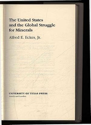 Seller image for The United States and the Global Struggle for Minerals. for sale by Antiquariat Bookfarm