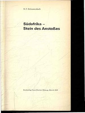 Bild des Verkufers fr Sudafrika - Stein des Anstosses. zum Verkauf von Antiquariat Bookfarm