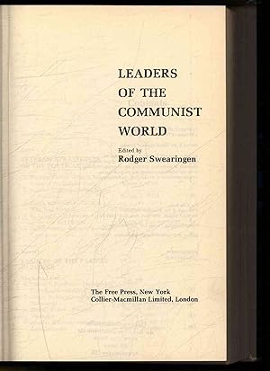 Bild des Verkufers fr Leaders of the Communist World. zum Verkauf von Antiquariat Bookfarm