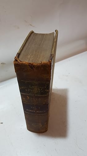 Imagen del vendedor de 1920 The Law Reports Of The Incorporated Council Of Law Reporting King's Bench Division And On Appeal Therefrom In The Court Of Appeal, Decisions In The Court Of Criminal Appeal And Decisions Of The Railway And Canal Commission 1920.- Vol. I. a la venta por Cambridge Rare Books