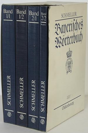 Bild des Verkufers fr Bayerisches Wrterbuch Sonderausgabe. Nachdruck der Ausgabe Mnchen 1872-1877. 2 Bde in 4 zum Verkauf von Antiquariat Werner Steinbei