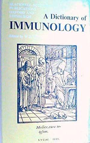 Seller image for Dict.of Immunology 2e Limp for sale by WeBuyBooks