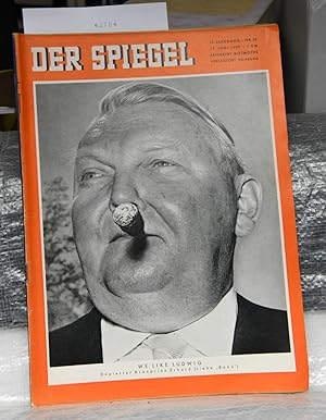 Der Spiegel - 13. Jahrgang Nr.25 - 17. Juni 1959 ( Titel: We Like Ludwig - Düpierter Kronprinz Er...