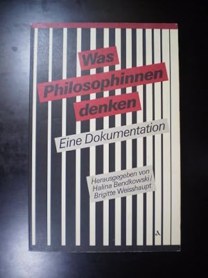 Bild des Verkufers fr Was Philosophinnen denken. Eine Dokumentation zum Verkauf von Buchfink Das fahrende Antiquariat