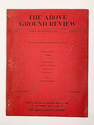 Seller image for The Above Ground Review Vol. 2, No. 3 Summer-Fall 1971 The Locomobile Epiphenomenal Issue for sale by Old New York Book Shop, ABAA