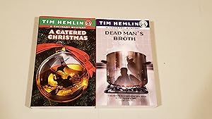 Seller image for Dead Man's Broth & A Catered Christmas for sale by SkylarkerBooks