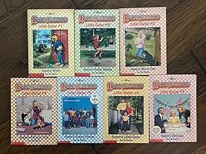 Seller image for Lot of Baby-Sitters Little Sister Series Vintage Books #1-7 - Karen's Witch, Karen's Roller Skates, Karen's Worst Day, Karen's Kittycat Club, Karen's School Picture, Karen's Little Sister and Karen's Birthday for sale by PAPPINFUSS Books