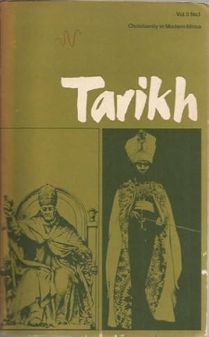 Christianity in Modern Africa - Tarikh vol 3 no 1