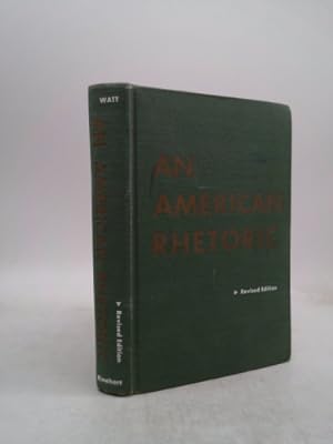 Bild des Verkufers fr An American rhetoric zum Verkauf von ThriftBooksVintage
