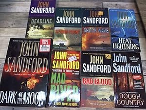 Image du vendeur pour Virgil Flowers (Set of 6) Rough Country; Bad Blood; Shock Wave; Mad River; Storm Front; Deadline mis en vente par Archives Books inc.