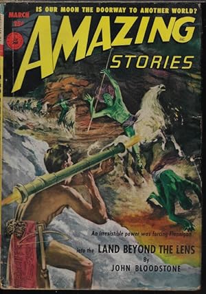 Image du vendeur pour AMAZING Stories: March, Mar. 1952 mis en vente par Books from the Crypt