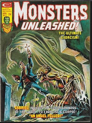 Seller image for MONSTERS UNLEASHED!: April No. 11, 1974 for sale by Books from the Crypt