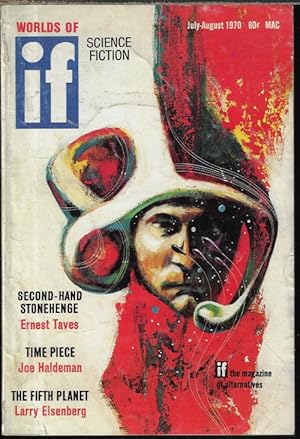 Seller image for IF Worlds of Science Fiction: July / August, Aug. 1970 ("What's Become of Screwloose?"; "The Flying Sorcerers") for sale by Books from the Crypt