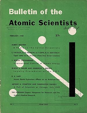 Bulletin of the Atomic Scientists.