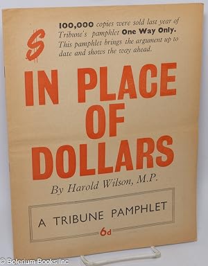 Seller image for In place of dollars for sale by Bolerium Books Inc.