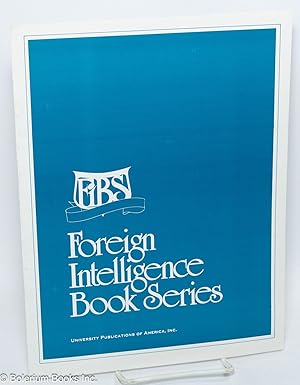 Immagine del venditore per Foreign intelligence book series venduto da Bolerium Books Inc.