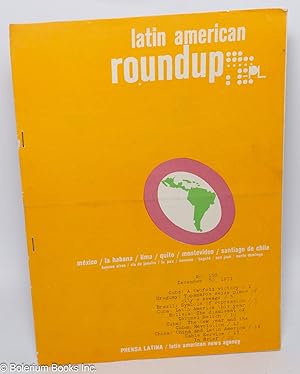 Imagen del vendedor de Latin American Roundup, No. 158, December 30, 1971 a la venta por Bolerium Books Inc.