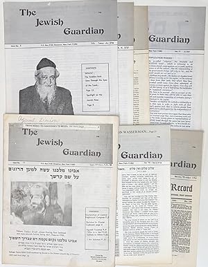 The Jewish Guardian [seven issues]