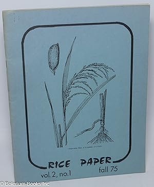 Rice Paper. Vol. 2, no. 1 (Fall 1975)