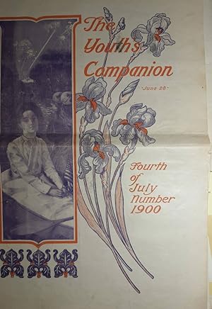 Image du vendeur pour Magazine Cover: The Youth's Companion, Fourth of July Number 1900 Reverse Has 4 Large Ads for Williams Soap, Pillsbury Vitos, Ferris Corset Waist; Stevens Favorite mis en vente par Hammonds Antiques & Books