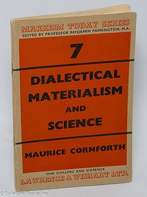 Image du vendeur pour Dialectical Materialism and Science mis en vente par Bolerium Books Inc.