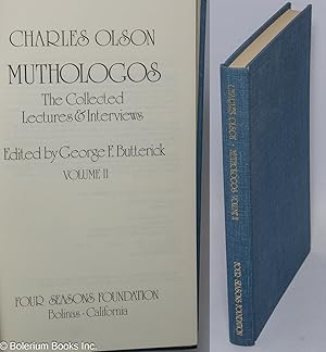 Bild des Verkufers fr Muthologos The Collected Lectures and Interviews, Volume II zum Verkauf von Bolerium Books Inc.
