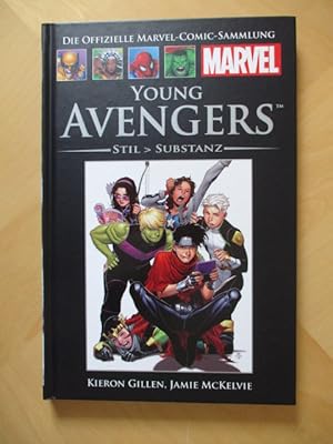 Bild des Verkufers fr Die offizielle Marvel-Comic-Sammlung: Young Avengers: Stil > Substanz (Band 87) zum Verkauf von Brcke Schleswig-Holstein gGmbH
