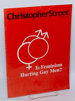 Seller image for Christopher Street: vol. 14, #2, April 1991, whole #158; Is Feminism Hurting Gay Men for sale by Bolerium Books Inc.
