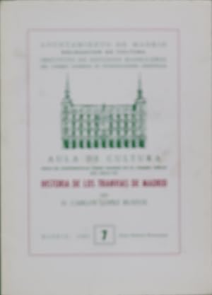 Seller image for Historia de los tranvas de Madrid for sale by Librera Alonso Quijano