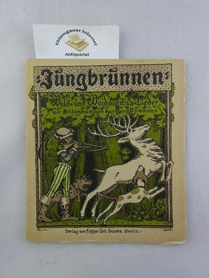 Imagen del vendedor de Wald- und Waidmanns-Lieder mit Bildschmuck von Hans von Volkmann. a la venta por Chiemgauer Internet Antiquariat GbR